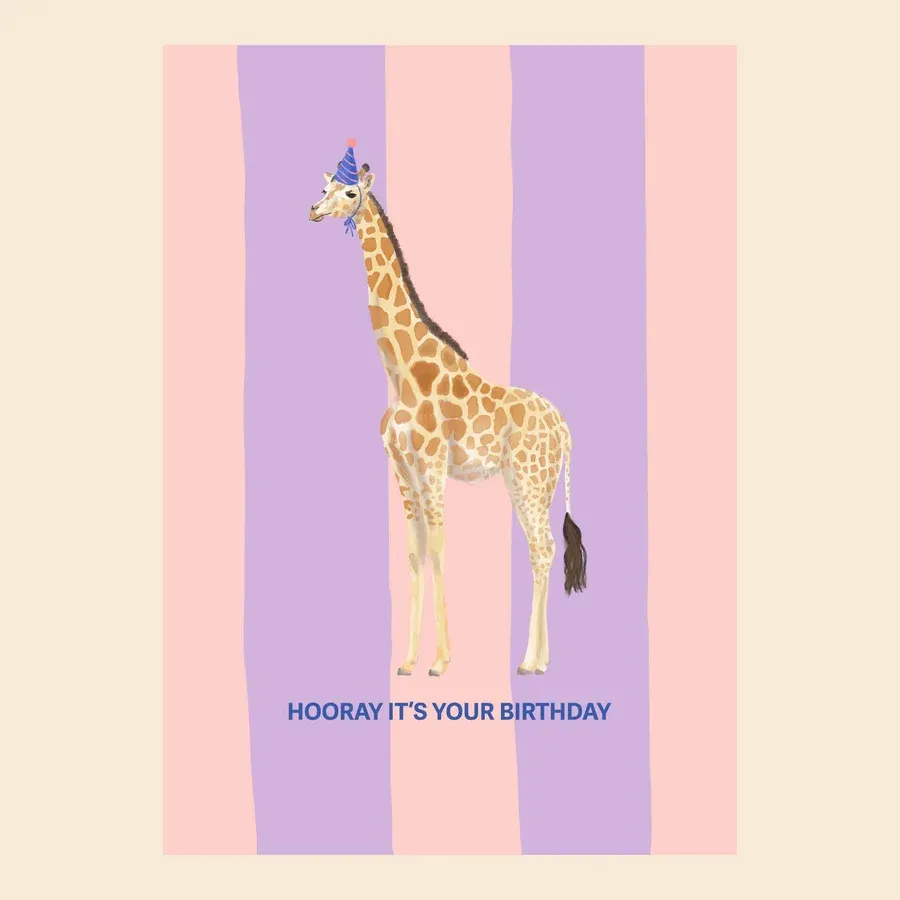 Giraffe Birthday
