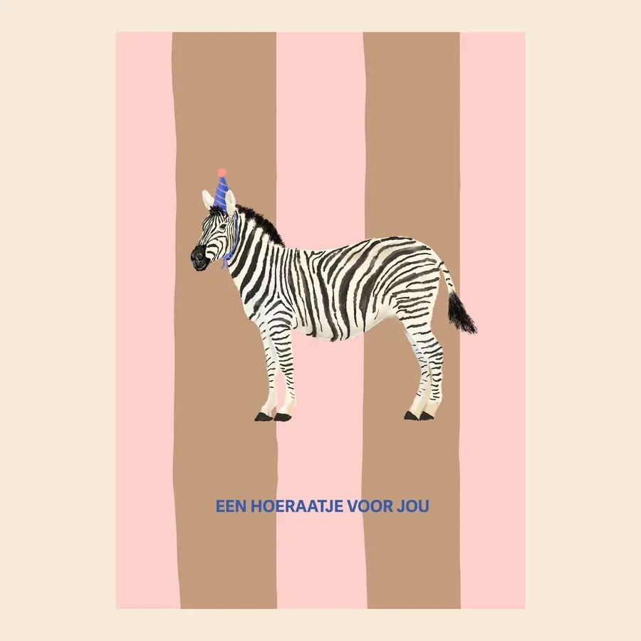 Zebra Hoeraatje